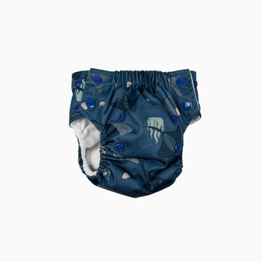 Couche lavable marine 'animaux marins' M 0-6M