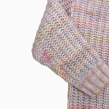 Pull pastel en tricot de laine et coton 5-6Y