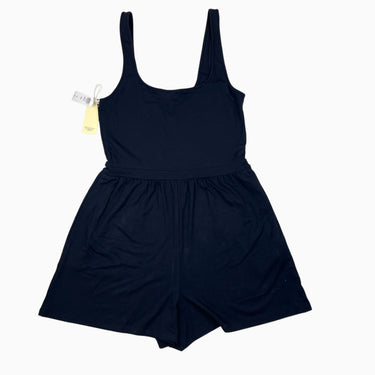 Combi short noire en viscose ecovero pour femmes L