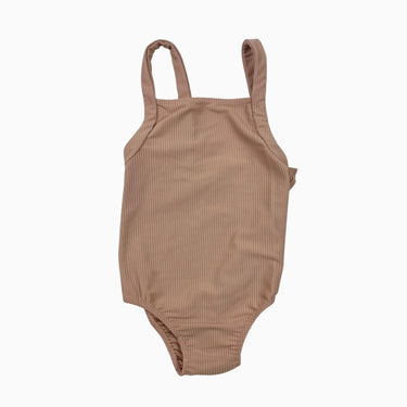 Maillot rose pêche cotelé 6Y