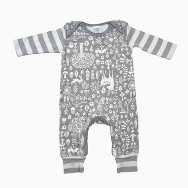 Pyjama gris lapins 3-6M
