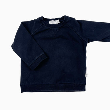 Pull noir en coton 9M
