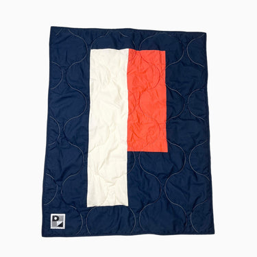 Couverture marine matelassé coton-poly fait au Québec 60X75CM