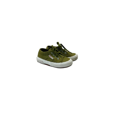 Souliers en canvas de coton épais olives à lacets 25 EUR