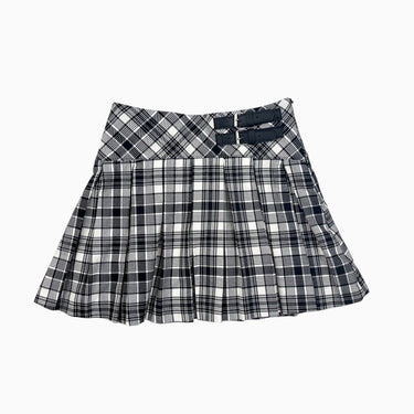Jupe carreautée noire 10Y