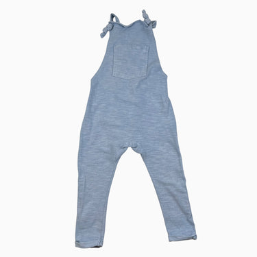 Salopette bleue en coton bio 5Y