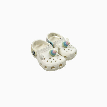 Sandales perforées blanches 'licorne' 6US