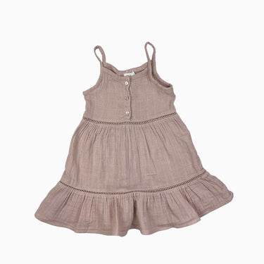 Robe rose en mousseline 3Y