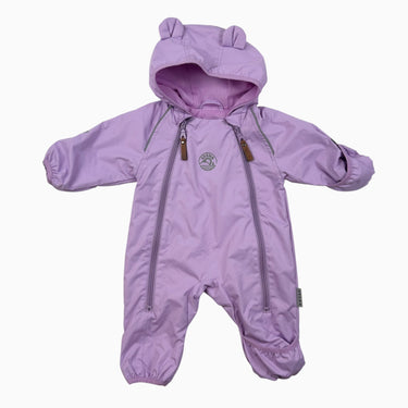 Combi de pluie mauve imperméable 3-6M