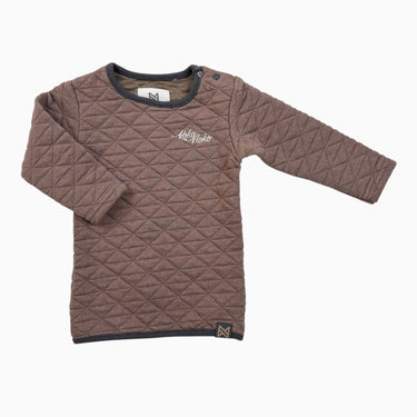 Robe tunique marron matelassée 3M