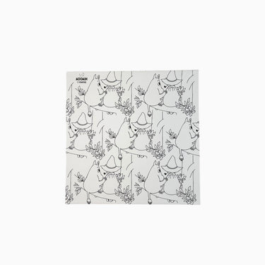 Ensemble 'Moomin' body legging et bonnet avec boite 3-6M