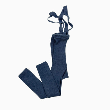 Collant bleu à bretelle 62-68cm 6M