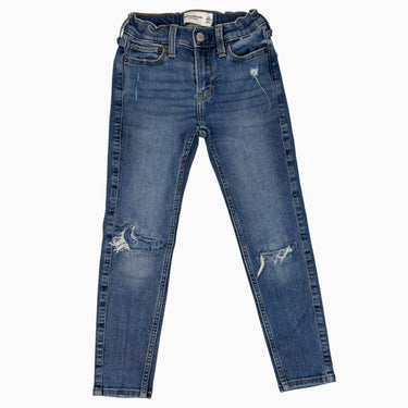 Jeans skinny en denim 'troué' 7-8Y