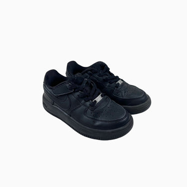 Sneakers noir en cuir 12US