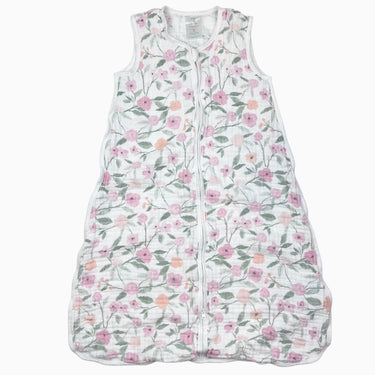 Gigoteuse blanche en mousseline de coton à imprimé floral 84-94CM (18M-24M)