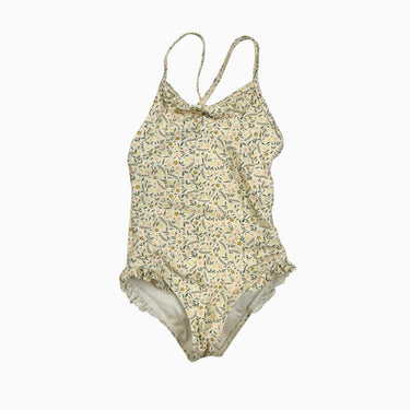 Maillot vanille fleuri 6Y