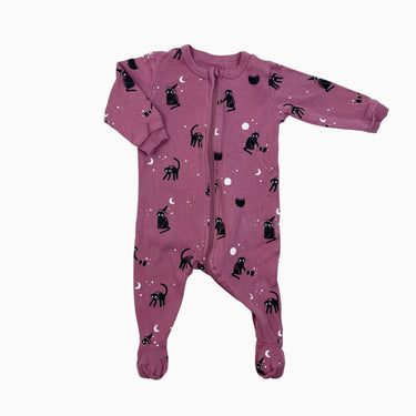 Pyjama framboise 'chats' NB