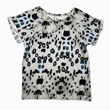 T-shirt vert à imprimé papillon 104 (3-4Y)
