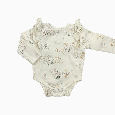 Cache-couche vanille à pois 3-6M