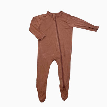 Pyjama caramel en bambou et spandex 3-6M