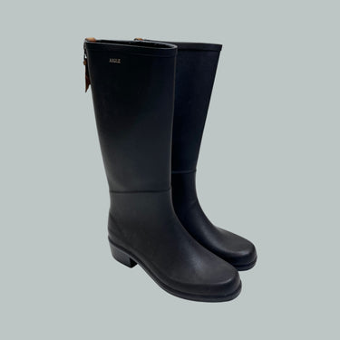 Bottes de pluie noires pour femmes 40EU