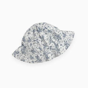 Chapeau blanc en coton pointelle 1.5-2Y