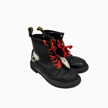 Bottes noires à lacet 'Hello Kitty' 12UK 13US