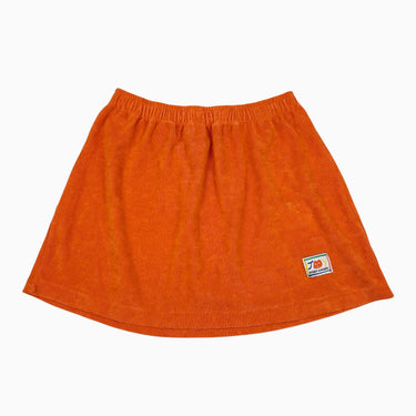 Jupe orange en ratine 12-13Y