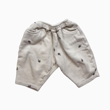 Jogger vanille 'noix de pin' 12M