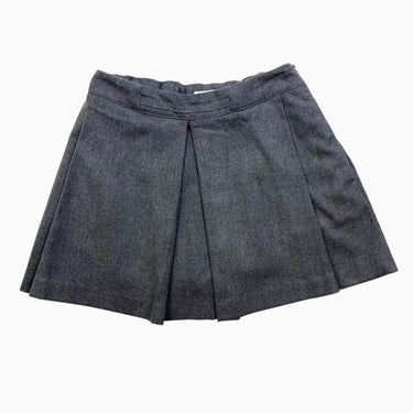 Jupe grise style laine avec short intégré 11-12Y