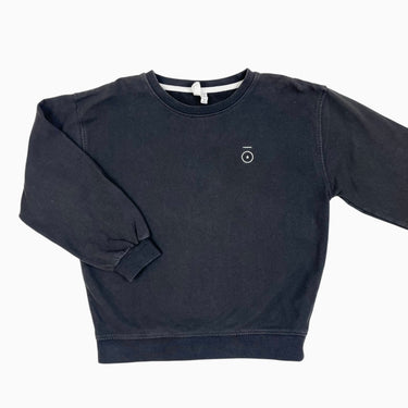 Pull charcoal en coton bio 7-8Y