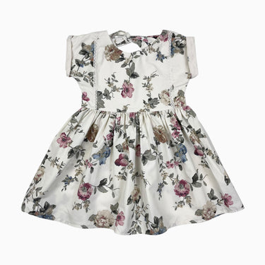 Robe avoine fleurie 2-4Y