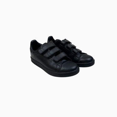 Sneakers 'Stan Smith' noirs à velcro 13US