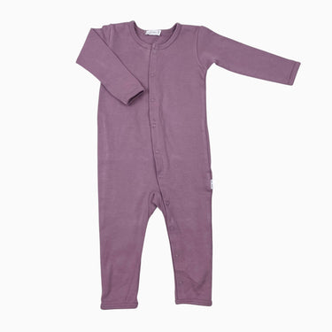 Pyjama mauve en coton pima 6-12M