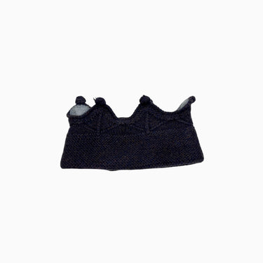 Bandeau couronne marine doublée en polar 6-7Y