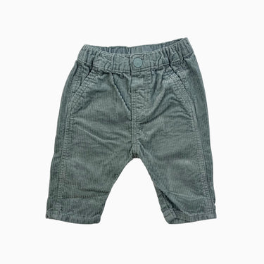 Pantalon eucalyptus en corduroy 4-6M