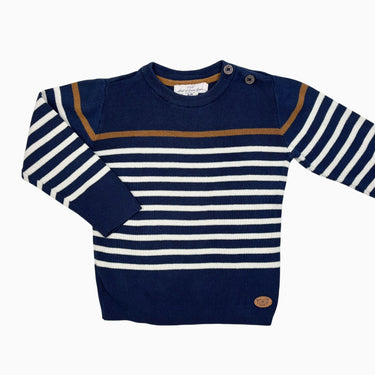 Pull rayure en coton 4-6Y