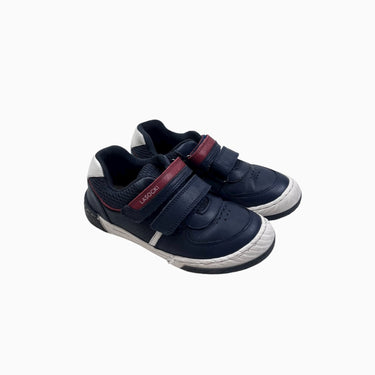 Sneakers marine et rouge à velcro 28EU