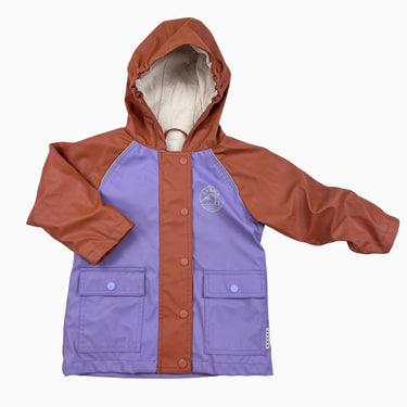 Imperméable mauve et noisette 3Y