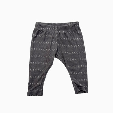 Legging gris 'lunes' en bambou et spandex NB