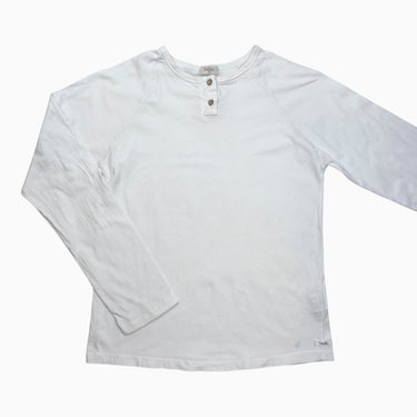 T-shirt blanc à bouton 10Y