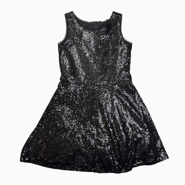 Robe noire à paillettes 10Y