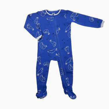 Pyjama bleu royal 'morses' 18-24M