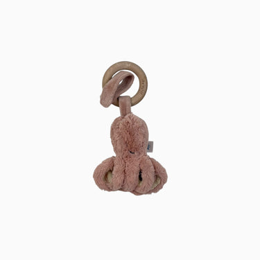 Hochet 'Odell Octopus' rose à suspendre