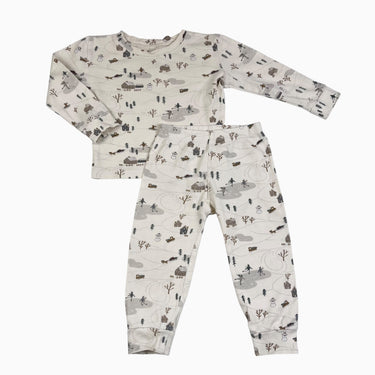 Pyjama vanille 'village' 18-24M