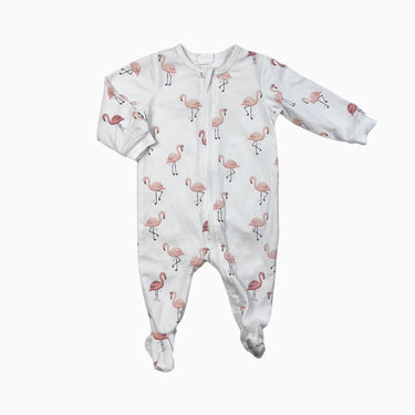 Pyjama blanc 'flamants roses' 3M