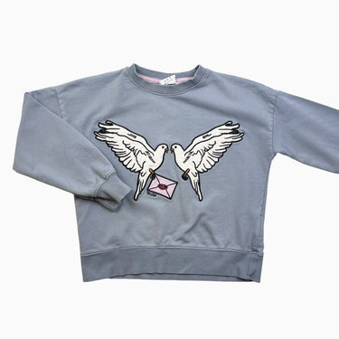 Pull Dove 7-8Y