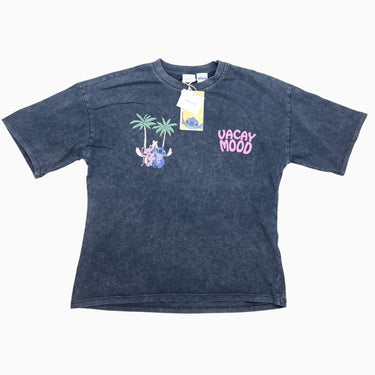 T-shirt noir 'Stitch' 11-12Y