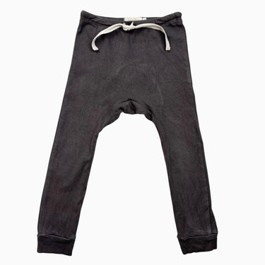Legging gris en coton bio fait aux É-U 2-3Y