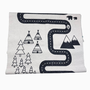 Tapis 'Adventure' en canvas de coton 70x180cm